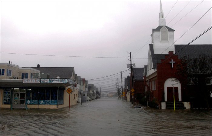 Ураган Сэнди в США (47 фото)