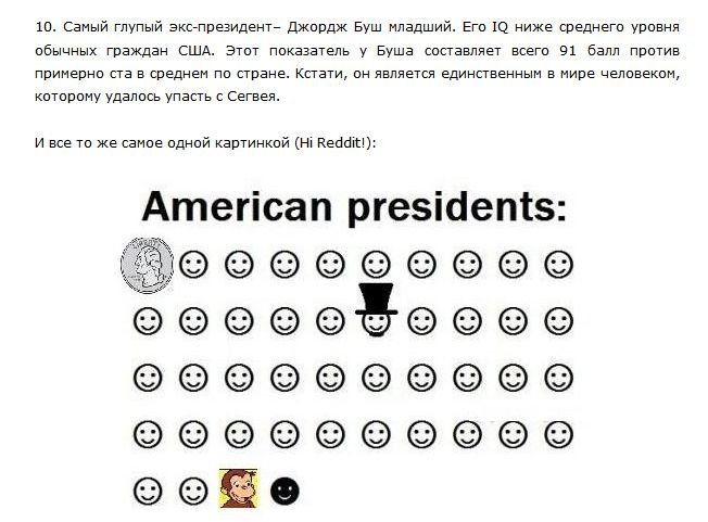 Факты об американских президентах (7 фото)
