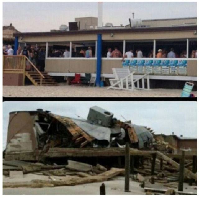 До и после урагана Сэнди (24 фото)
