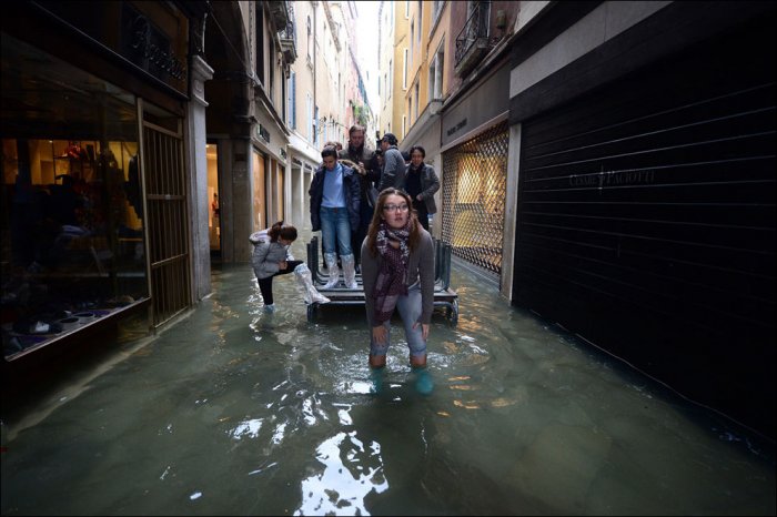Венеция под водой (30 фото)