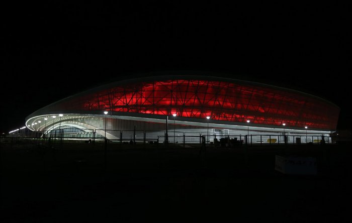 Строительство олимпийских объектов в Сочи (26 фото)