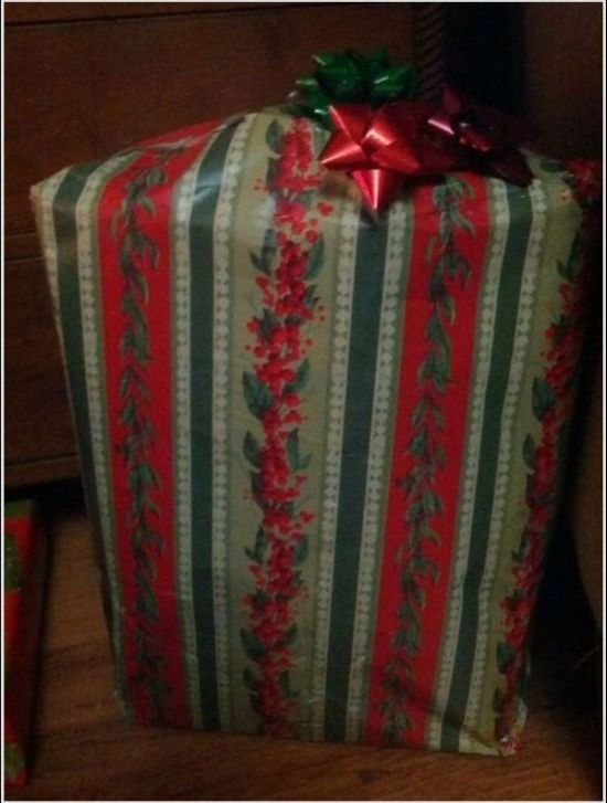 Необычный способ упаковать новогодний подарок (11 фото)