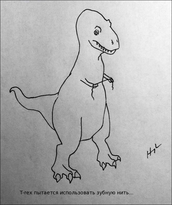 Самый несчастный динозавр (10 фото)