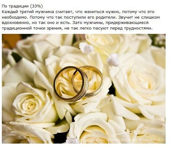 Почему женятся мужчины (15 фото)