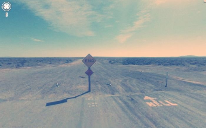 Необычные кадры с Google Street View (47 фото)