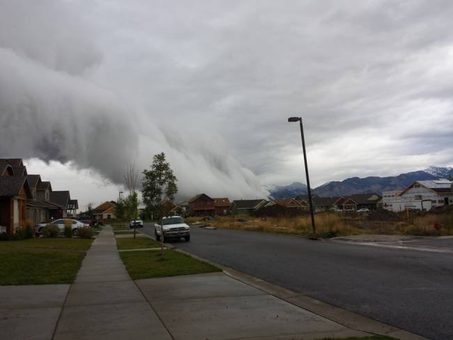 Странные облака в Монтане (16 фото)