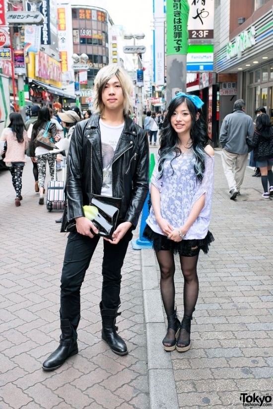 Мода на улицах Токио (40 фото)