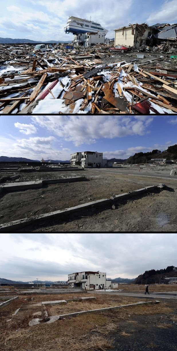 Япония. 2 года после цунами (38 фото)