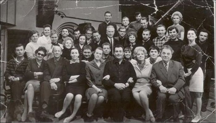 Фотографии со съемок известных советских фильмов (42 фото)