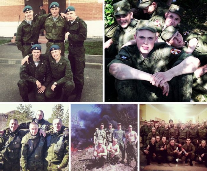 Фотографии российских солдат-срочников в Instagram (12 фото)