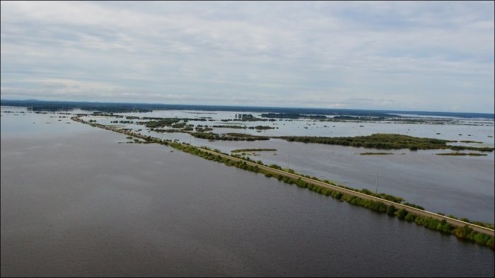 Наводнение в Хабаровске (15 фото)