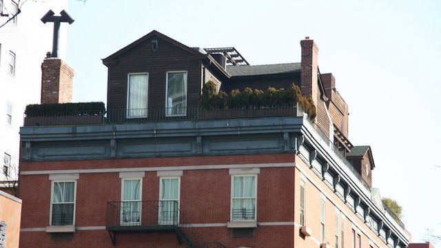 Дома на крышах (25 фото)