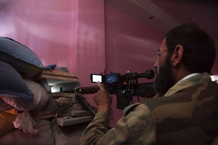 Самодельное оружие в сирийском конфликте (21 фото)