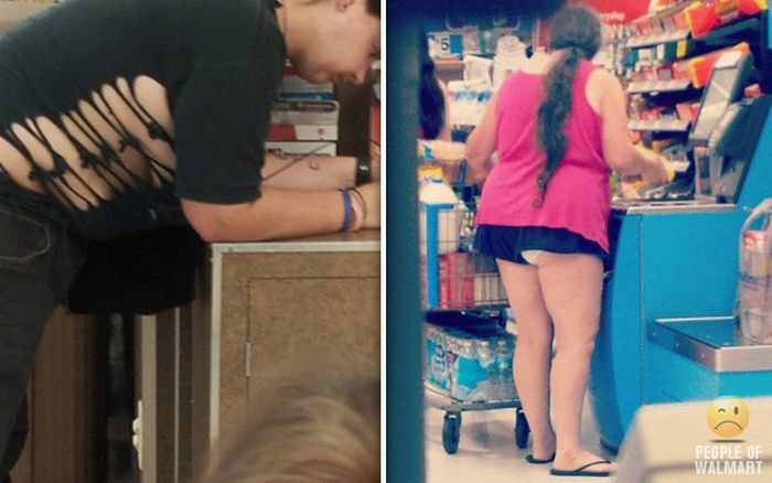Странные люди в супермаркетах США (45 фото)