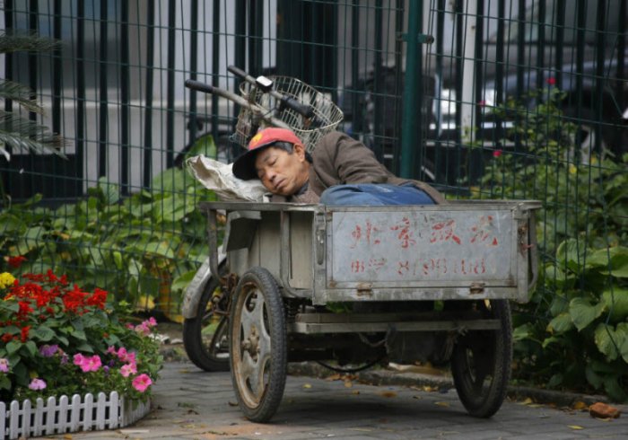 Китайцы отдыхают (12 фото)