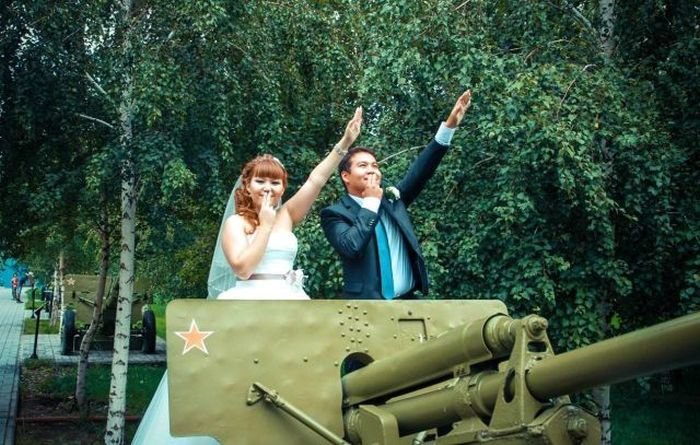 Забавные снимки со свадьбы (61 фото)
