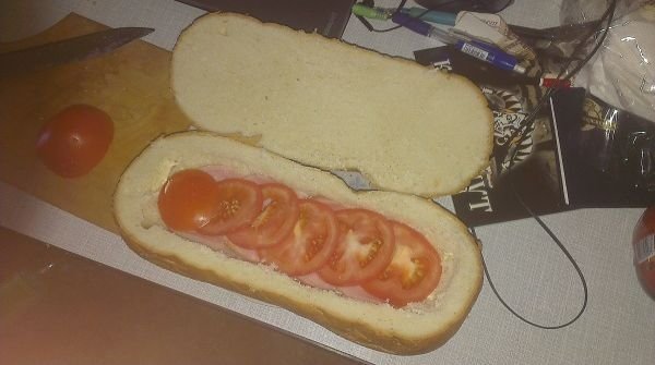 Настоящий мужской бутерброд (14 фото)