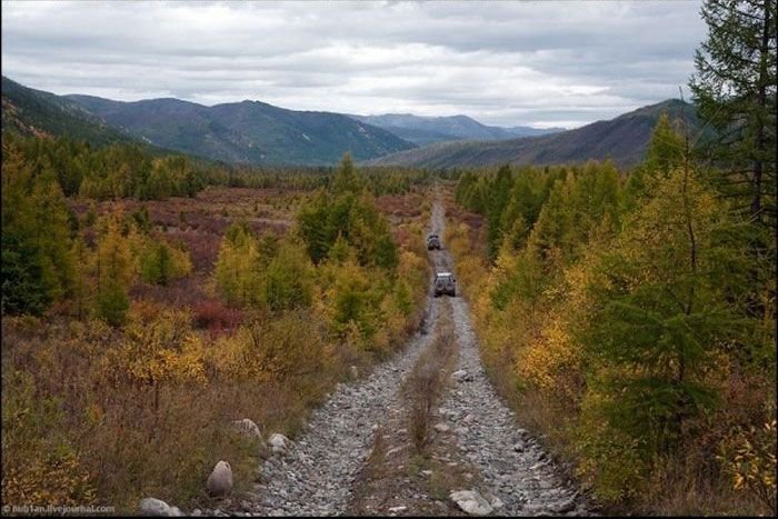 Самые красивые дороги в России (54 фото)