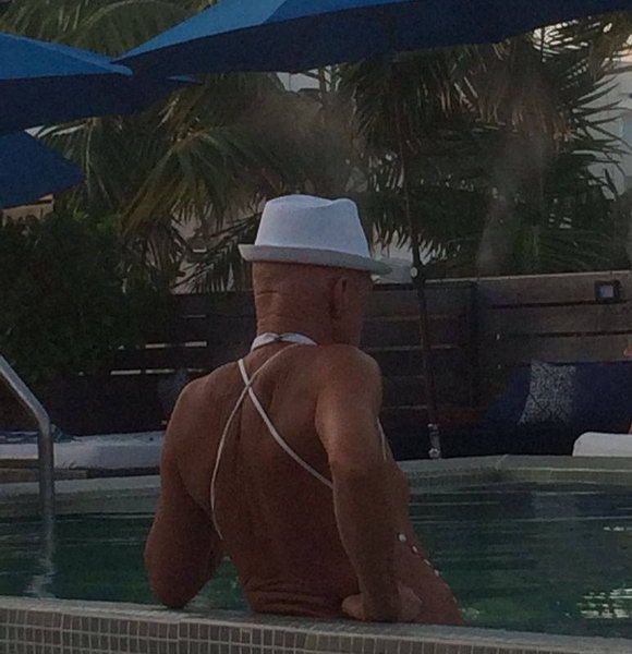 Модный дедушка в Майами (5 фото)