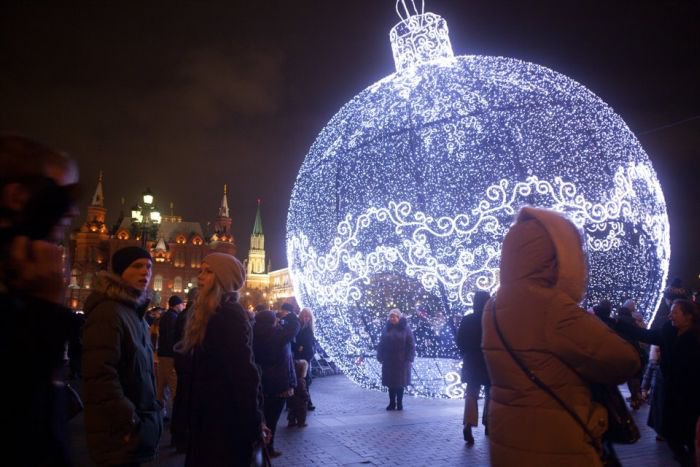 Новогодняя иллюминация в Москве (31 фото)