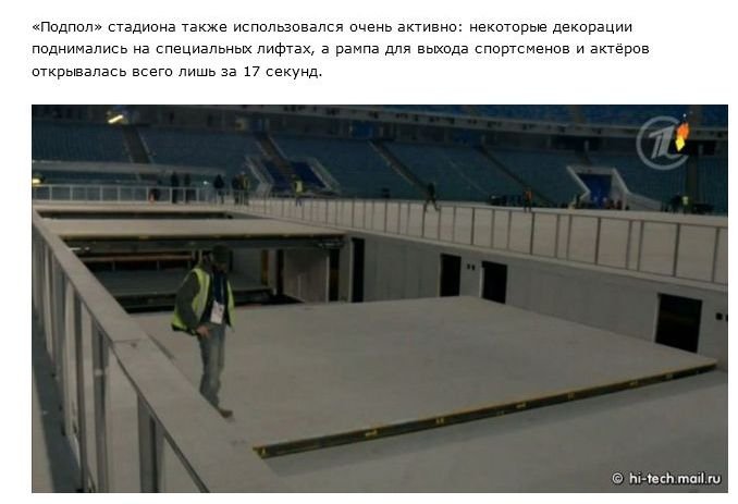За кулисами открытия Олимпиады в Сочи (22 фото)