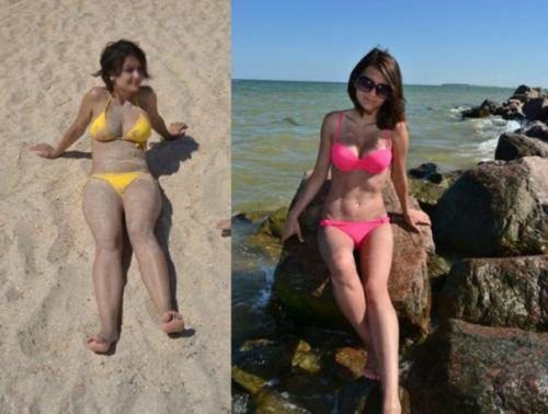 Девушки до и после (30 фото)