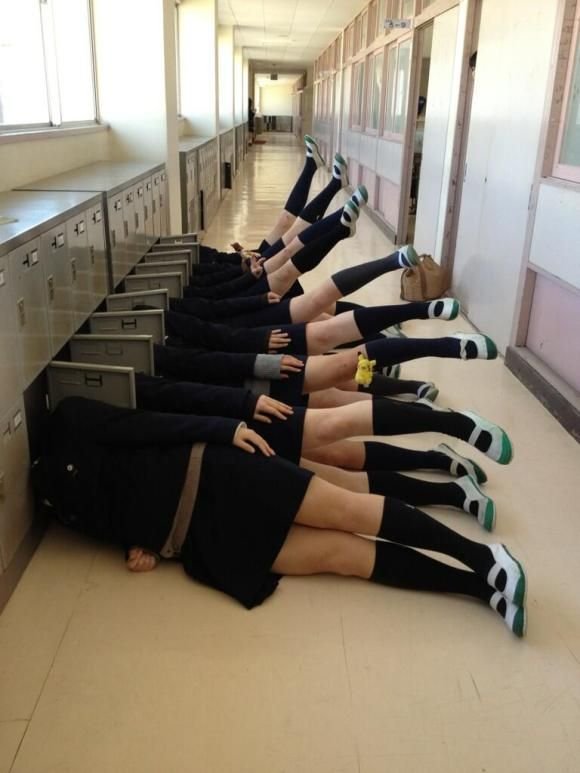 Будни японских школьников (15 фото)