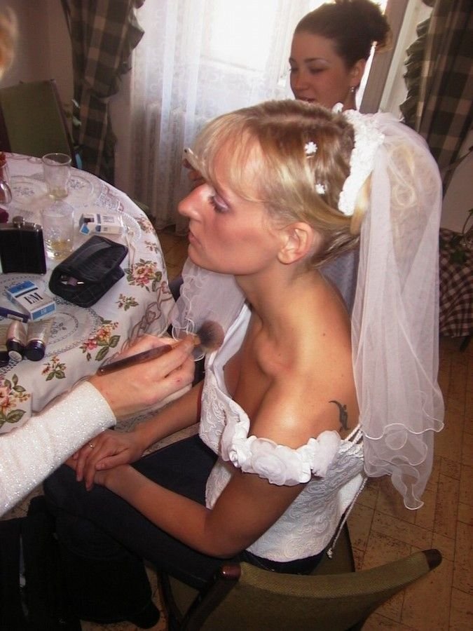Засветы на русской свадьбе