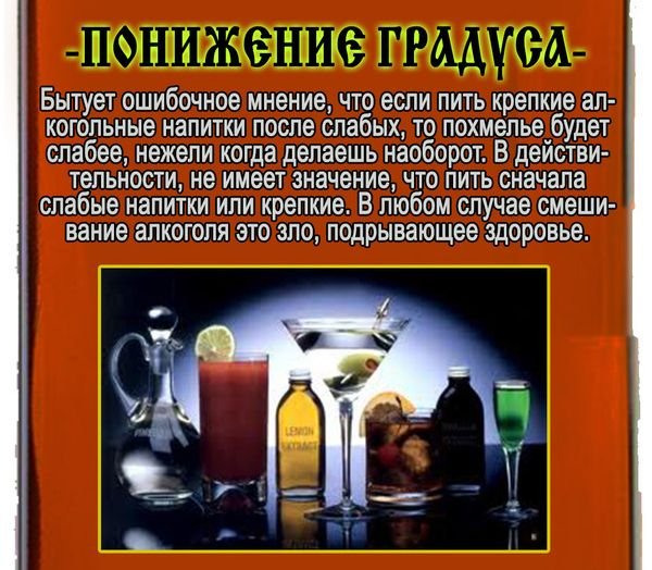 Мифы об алкогольных напитках (11 фото)