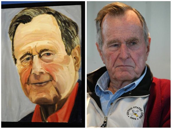 Рисунки Джорджа Буша (10 фото)