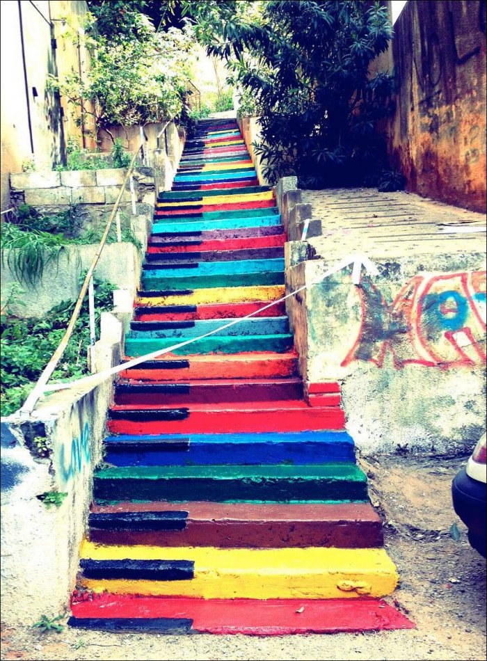 Красивые городские лестницы (15 фото)