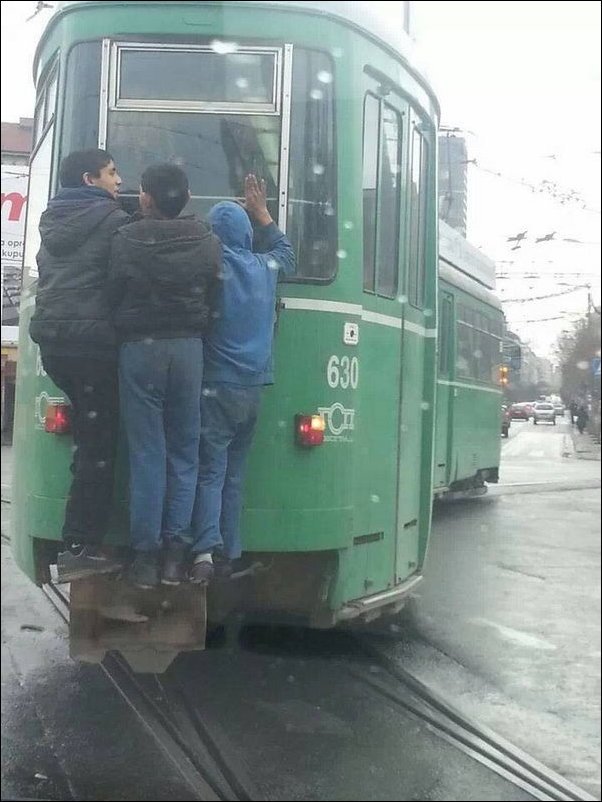 Общественный транспорт в Сербии (44 фото)