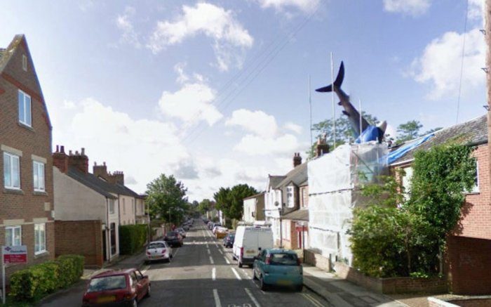 Приколы на Google Street View (22 фото)