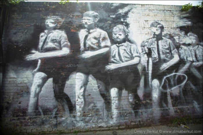 Граффити на Берлинской стене (26 фото)