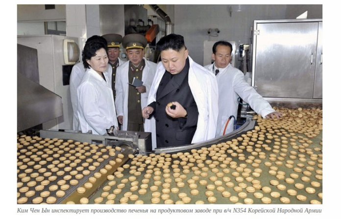 Ким чен Ын ынспектирует страну (11 фото)