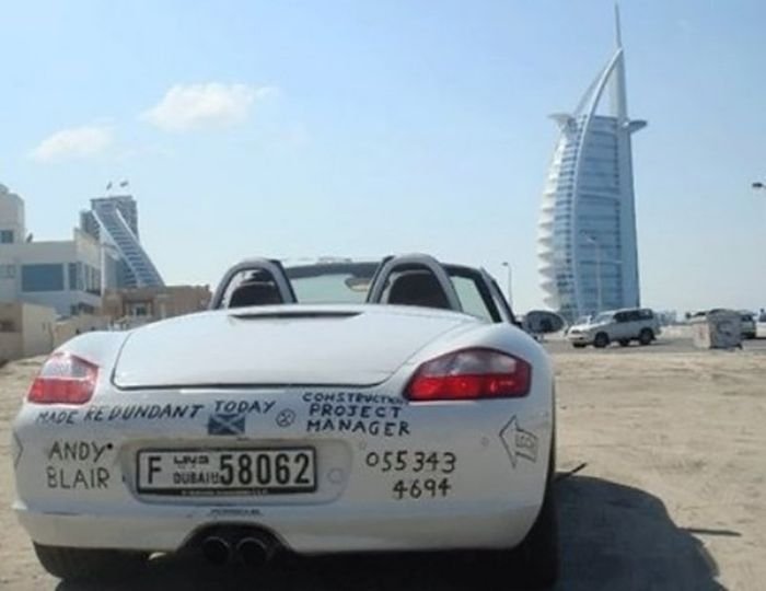 Заброшенные суперкары Дубая (40 фото)