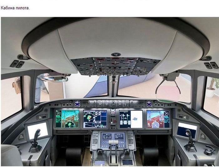 Российский пассажирский самолет будущего (18 фото)