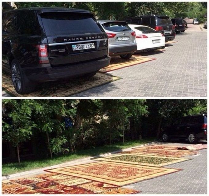 VIP-парковка в Алматы (4 фото)