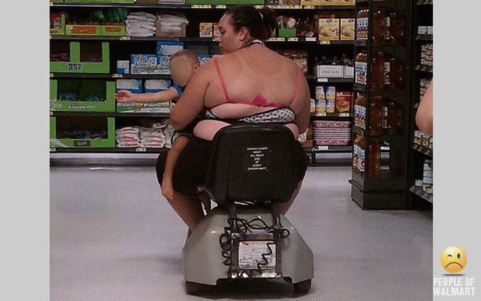 Фрики в американских супермаркетах (30 фото)