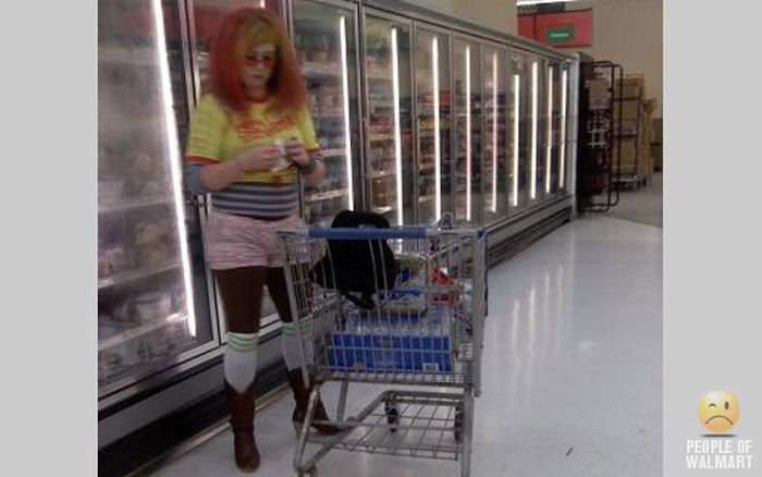 Фрики в американских супермаркетах (30 фото)