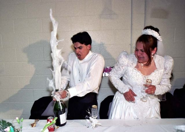 Неудачи на свадьбе (27 фото)