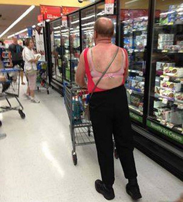 Люди в американских супермаркетах (29 фото)