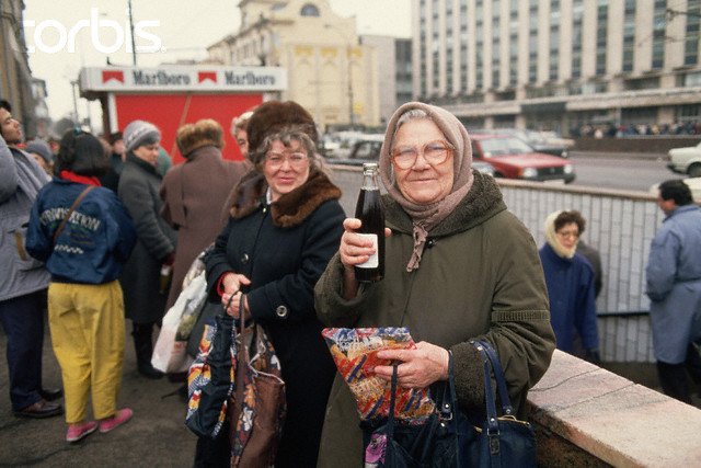 Москва в начале 1990х (49 фото)