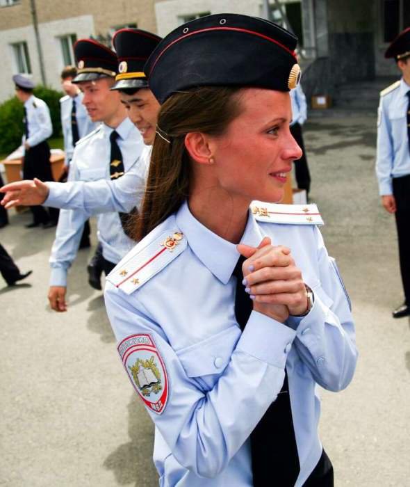 Девушки в российской полиции (41 фото)