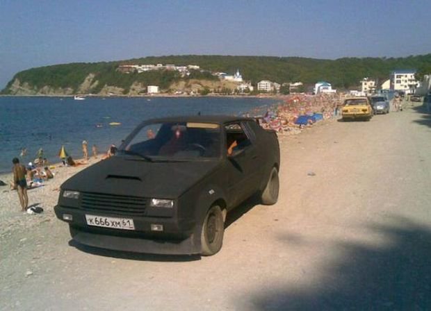 Тюнингованные российские автомобили (19 фото)