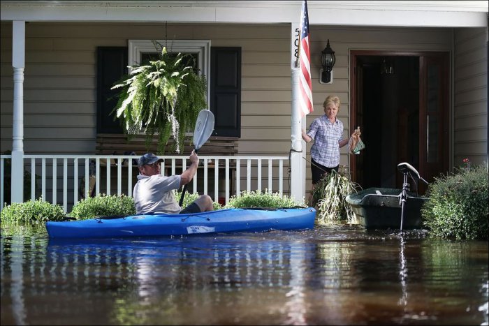 Наводнение в Южной Каролине (28 фото)