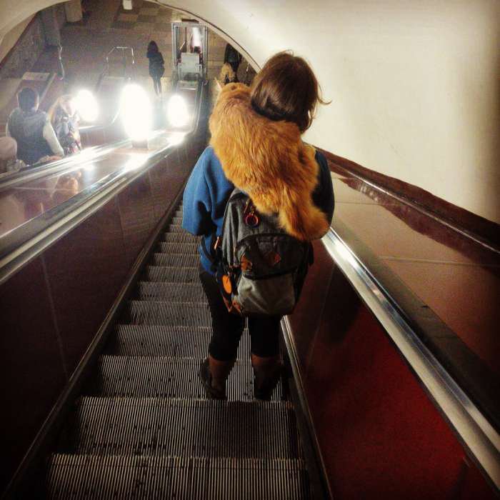 Фрики в метро (26 фото)