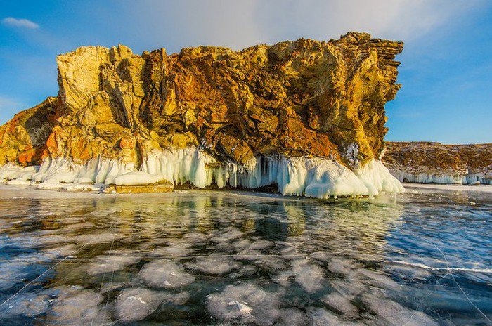 Озеро Байкал зимой (35 фото)