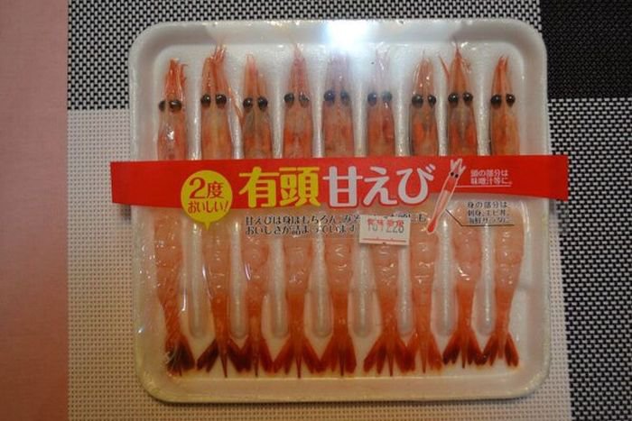 Хорошие японские креветки (2 фото)