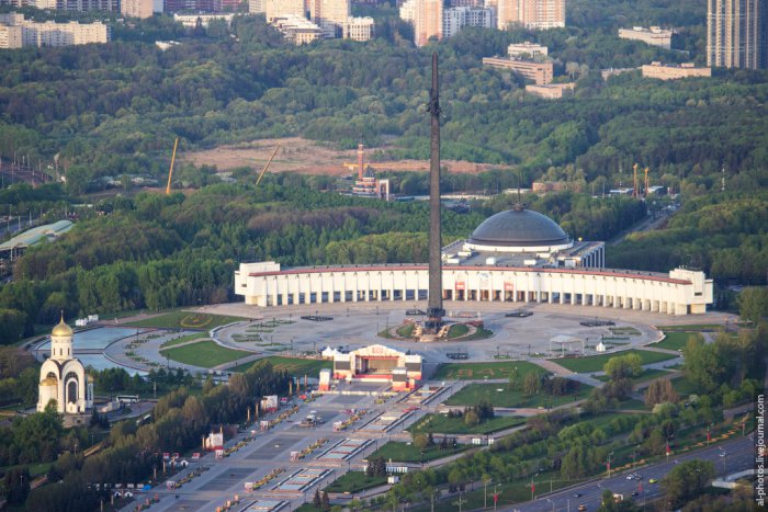 Вид на Москву с башни Федерация Восток (21 фото)